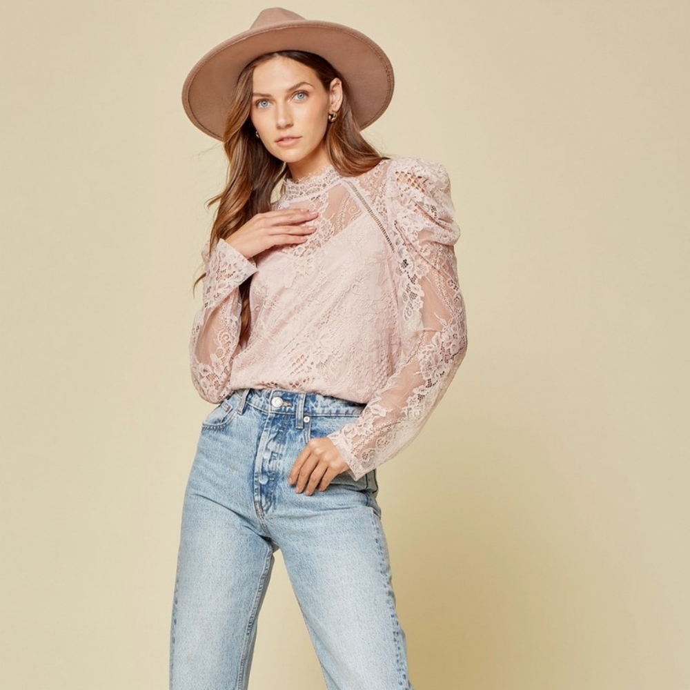 Lace Blouse NWT